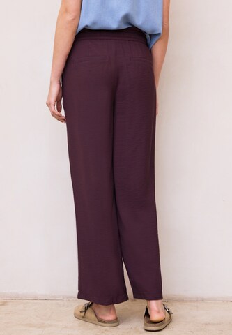 STREET ONE Loosefit Hose in Lila