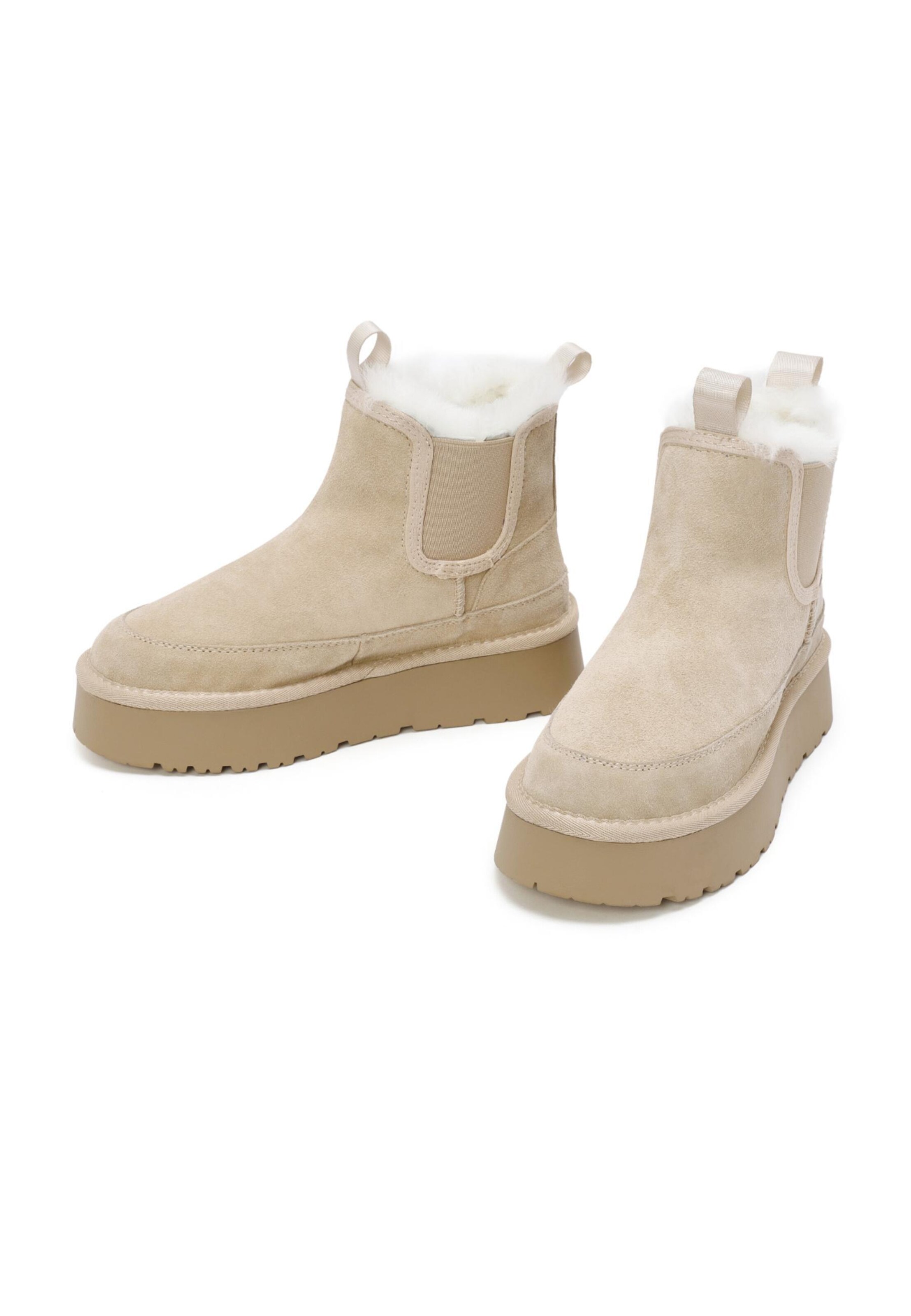 Ankle boots di Derimod in beige