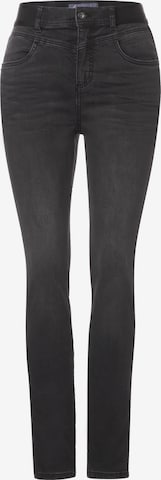 STREET ONE Skinny Jeans in Black: front