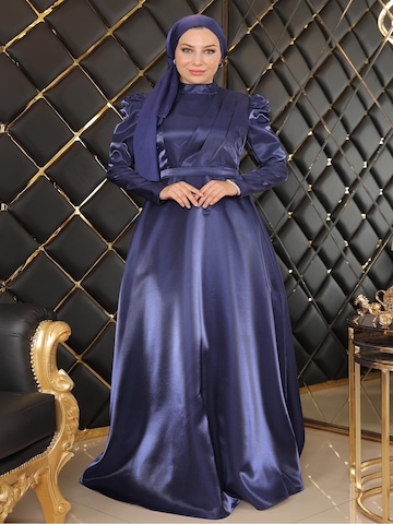 MODAMIHRAM Jurk in Blauw: voorkant