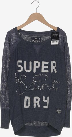 Superdry Langarmshirt XS in Blau: predná strana