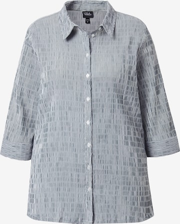 Ulla Popken Bluse in Grau: Vorderseite