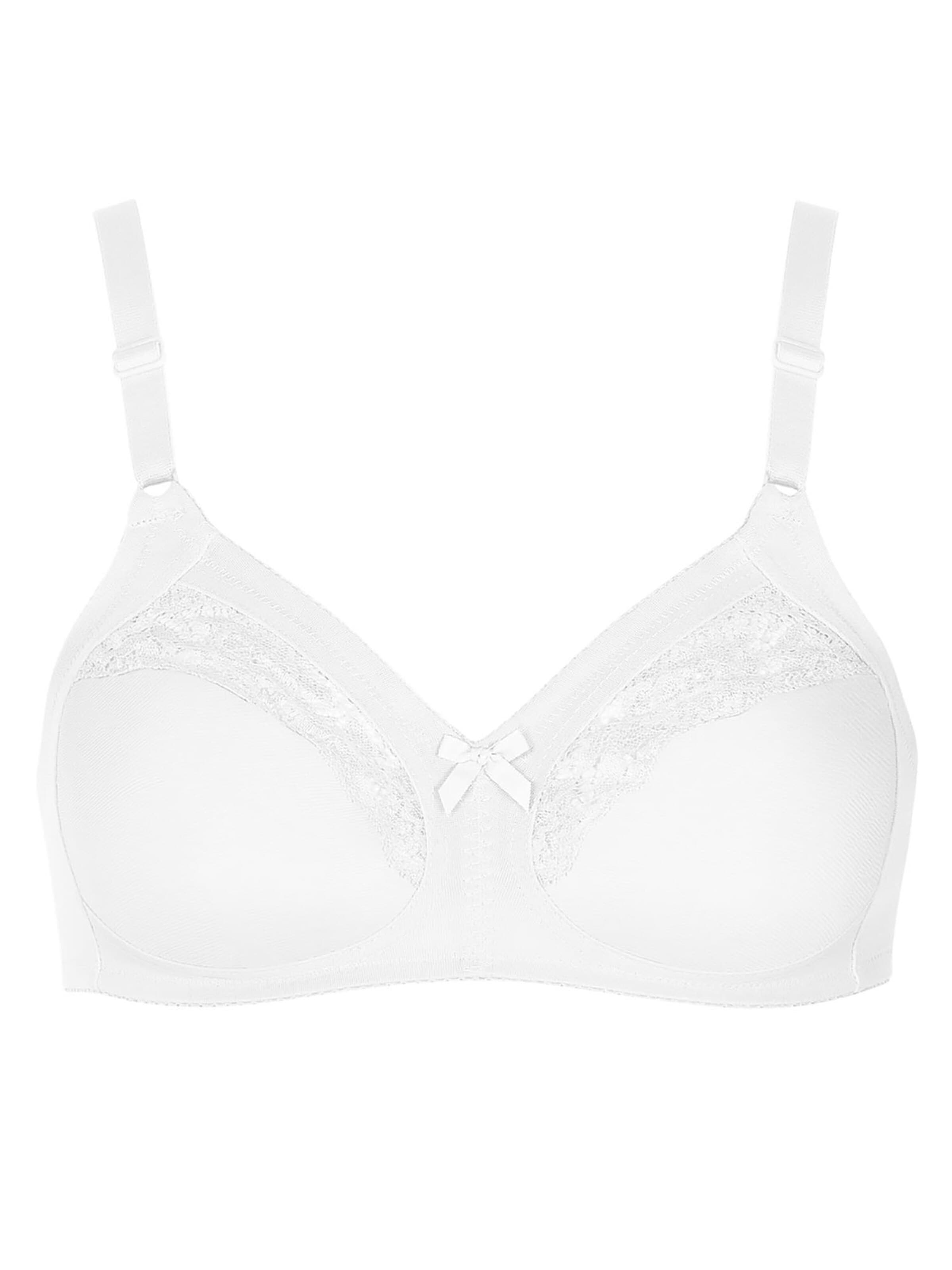 Lisca Classic Bra 'Minca' in White