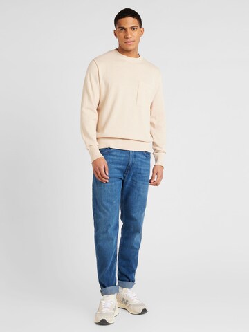 JACK & JONES Sweter 'NEAL' w kolorze beżowy