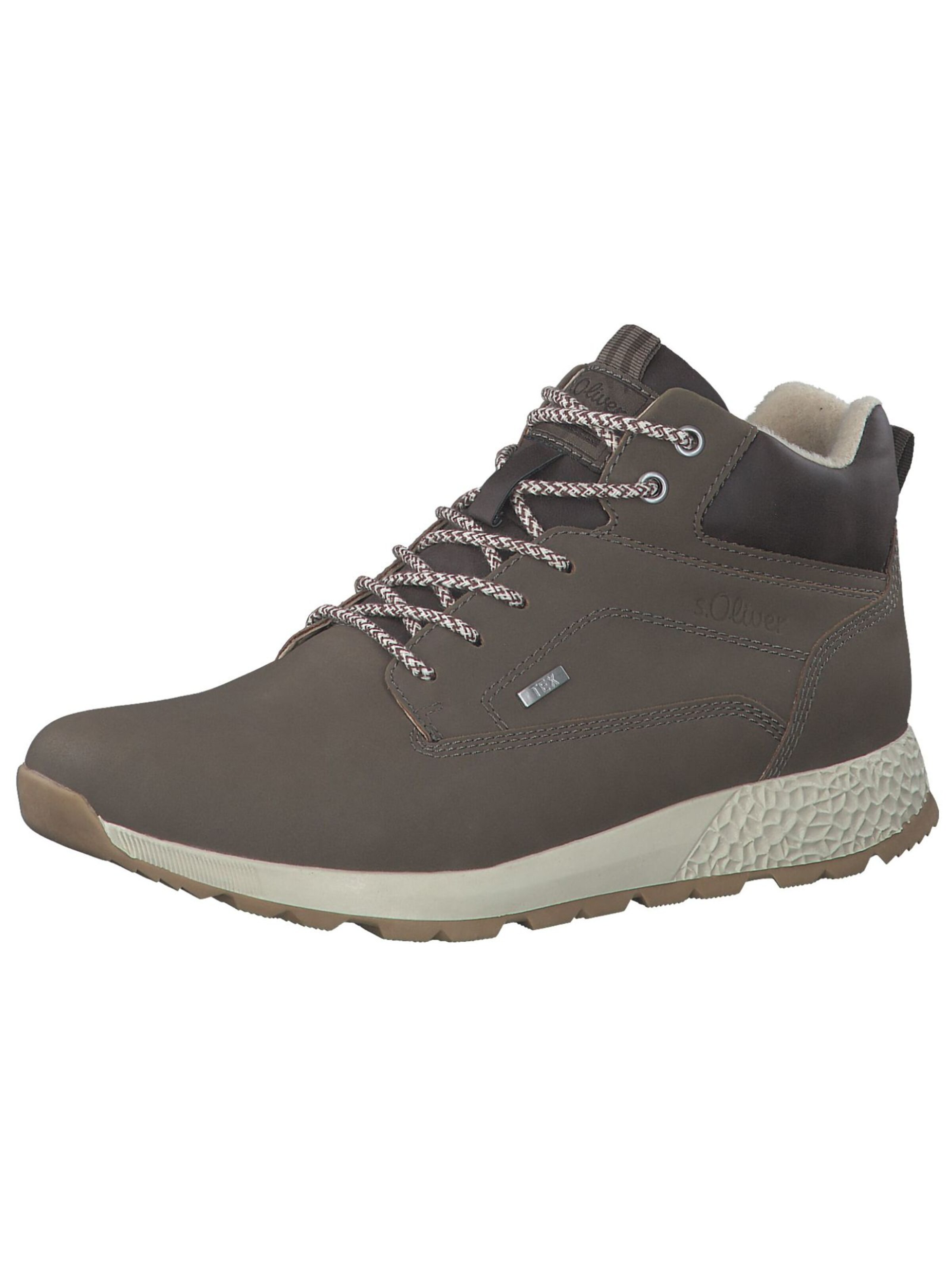 s.Oliver Sneaker high in Grau: Vorderseite