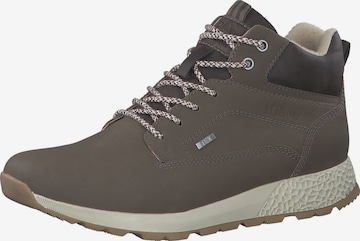 Sneaker alta di s.Oliver in grigio: frontale