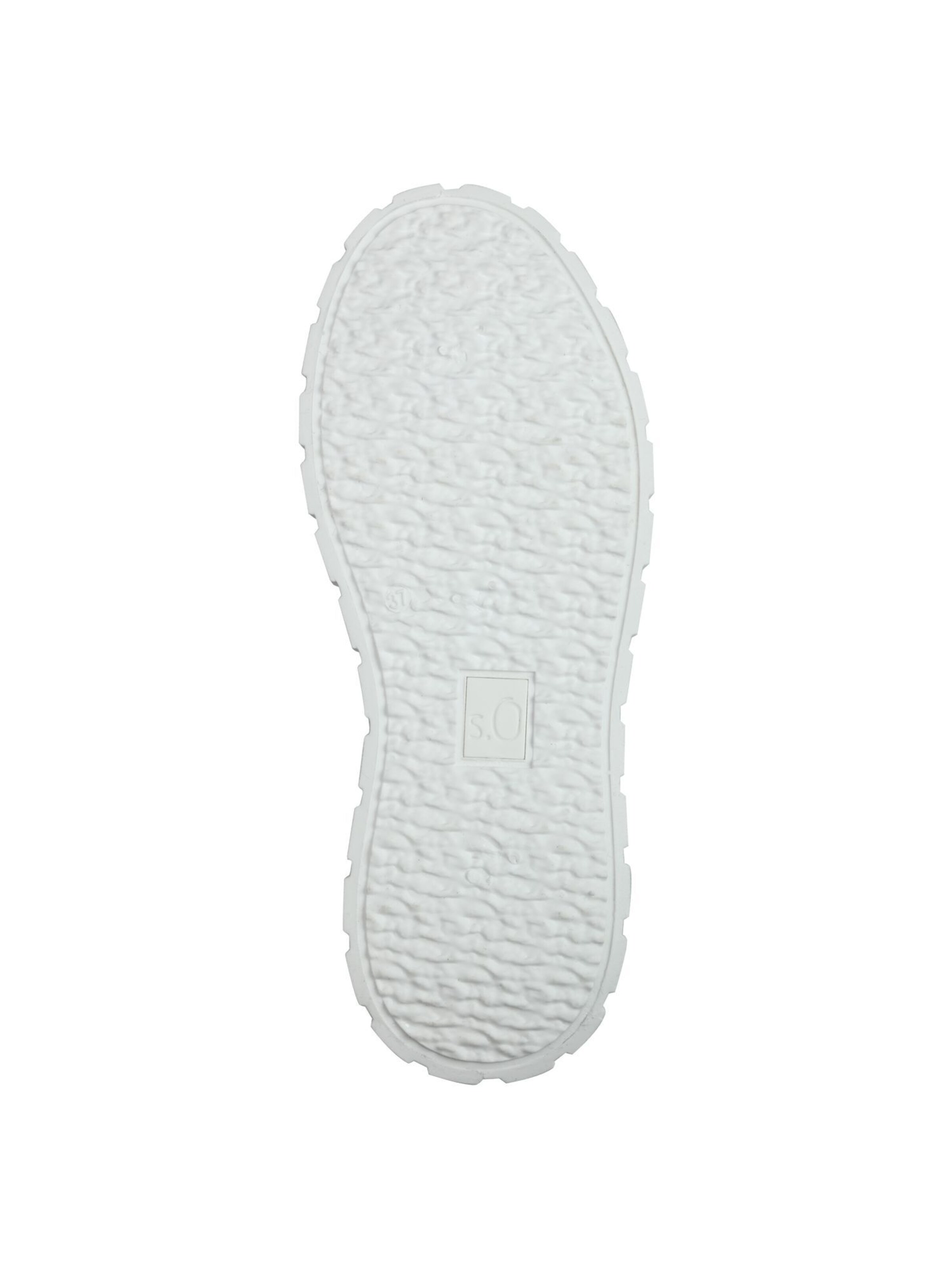 Sneaker alta di s.Oliver in beige