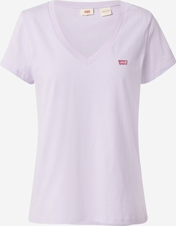 LEVI'S ® Shirt 'LSE Perfect Vneck' in Purple: front