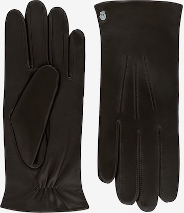 Gants 'DOVER' Roeckl en marron : devant