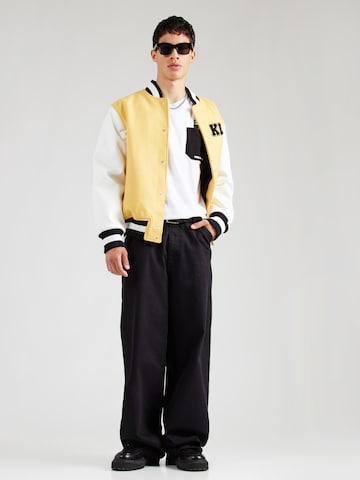Karl Lagerfeld Shirt 'Ikon Peek-A-Boo' in White