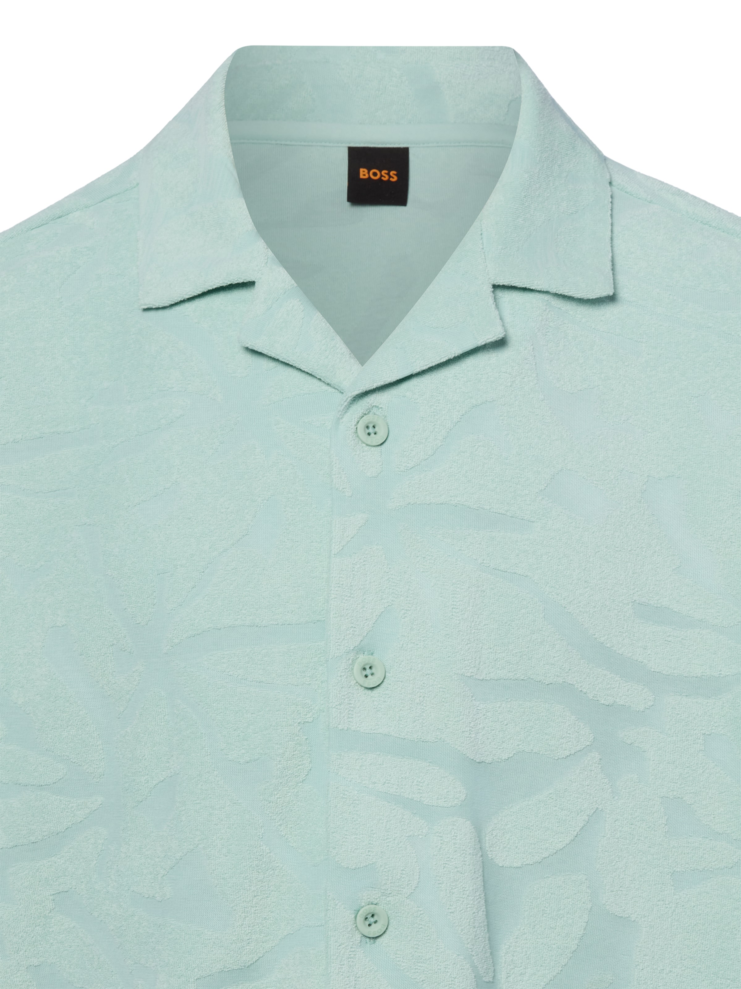 BOSS Comfort Fit Hemd ' We_Flower ' in Grün