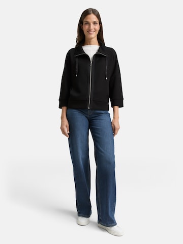 TOM TAILOR Sweatvest in Zwart