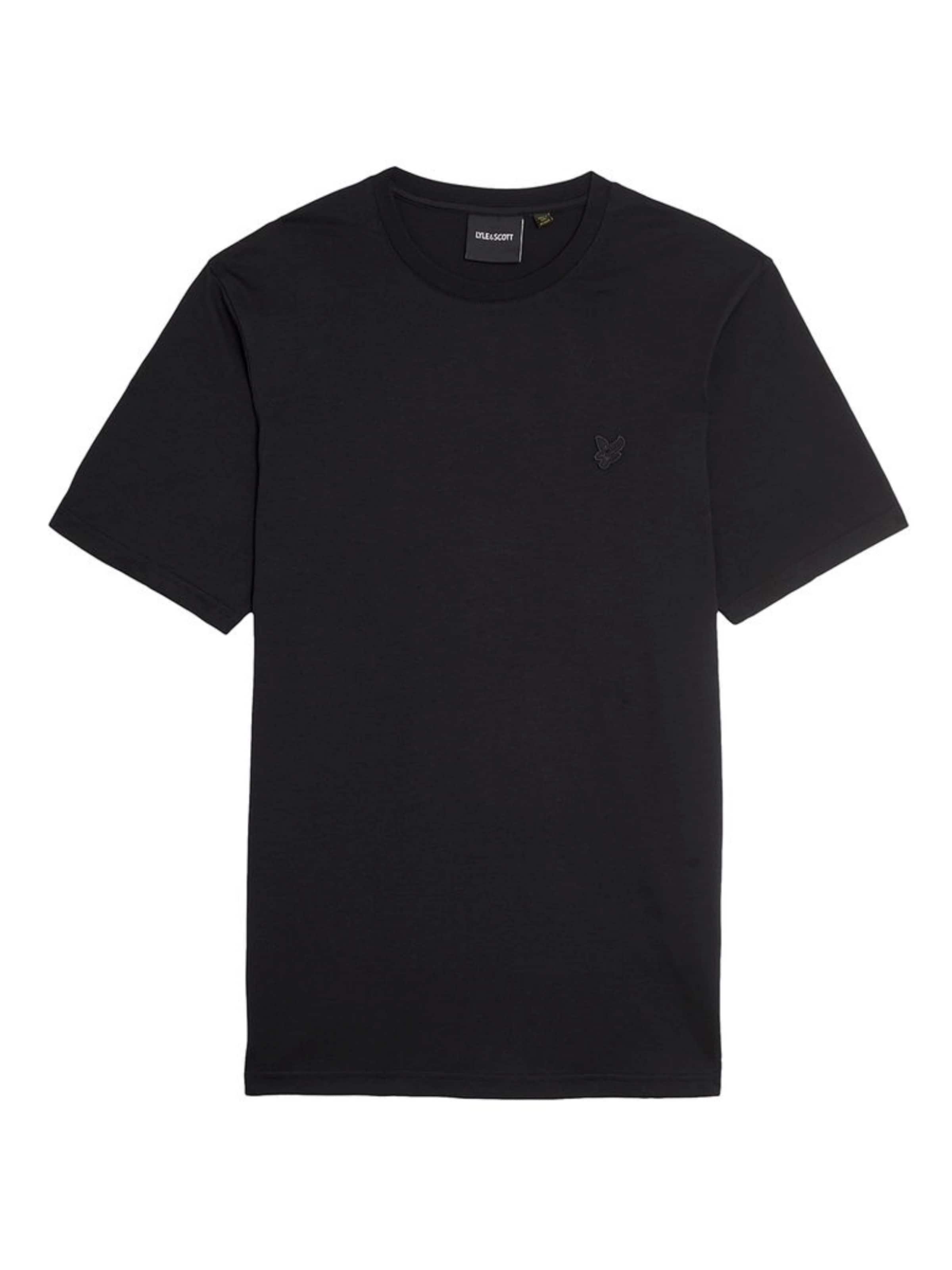 T-Shirt Lyle & Scott en noir : devant