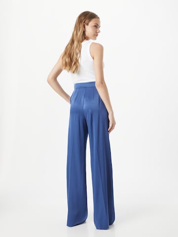 Marella Loose fit Trousers with creases 'ROSA' in Blue