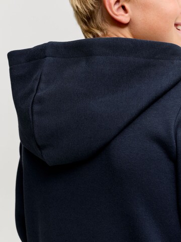 Giacca di felpa di Jack & Jones Junior in blu