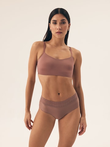 Panty 'Taillenslip Polly im 2er Pack, hohe Leibhöhe, zarte Rüschen' di Henderson in colori misti