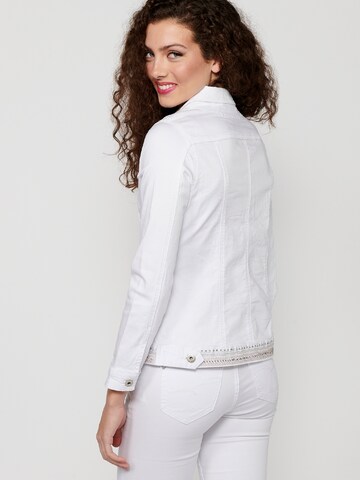 KOROSHI Between-season jacket in White