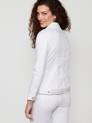 KOROSHI Jeansjacke in Weiß