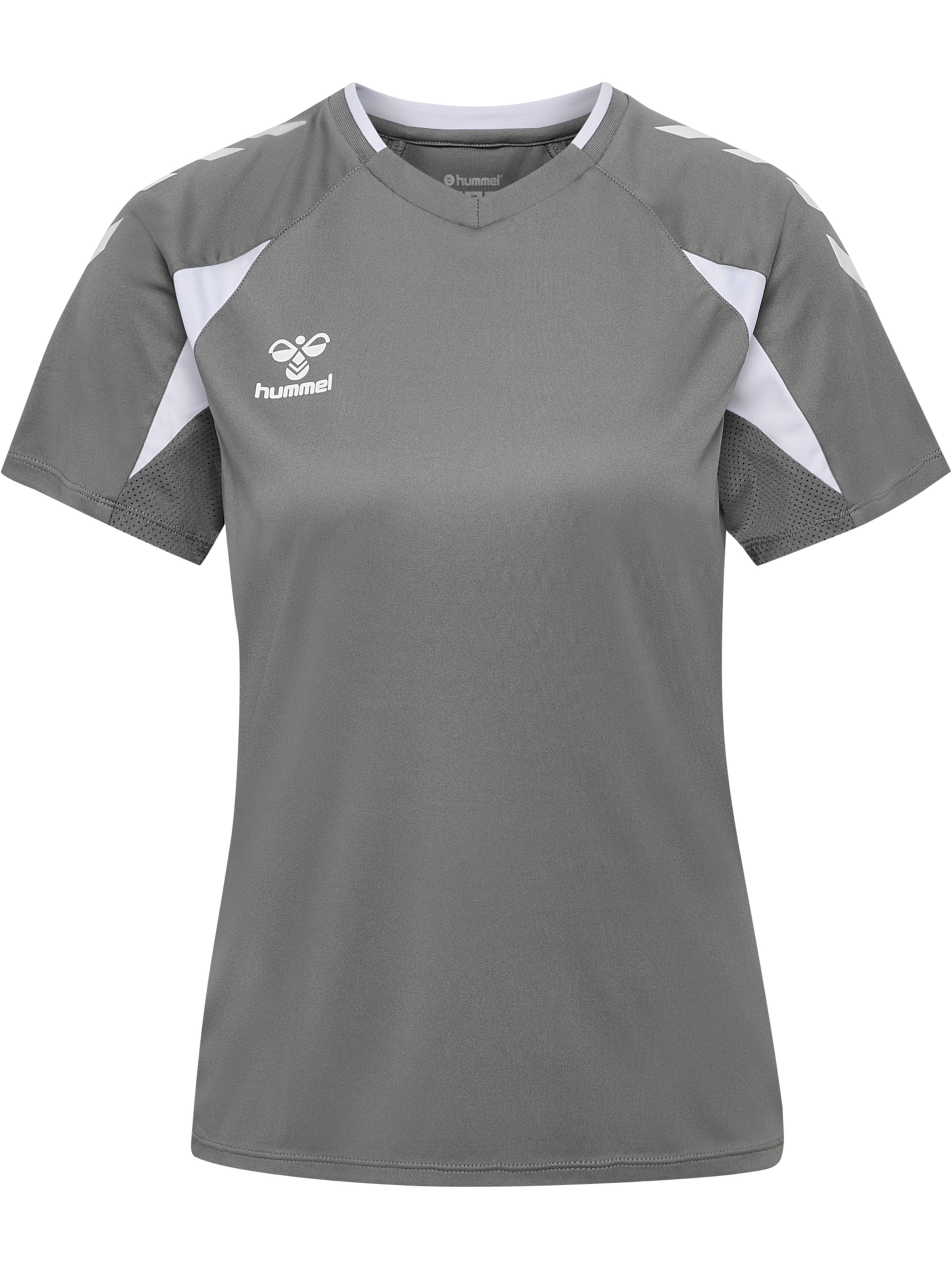 Hummel Functioneel shirt 'Core 2.0' in Grijs: voorkant
