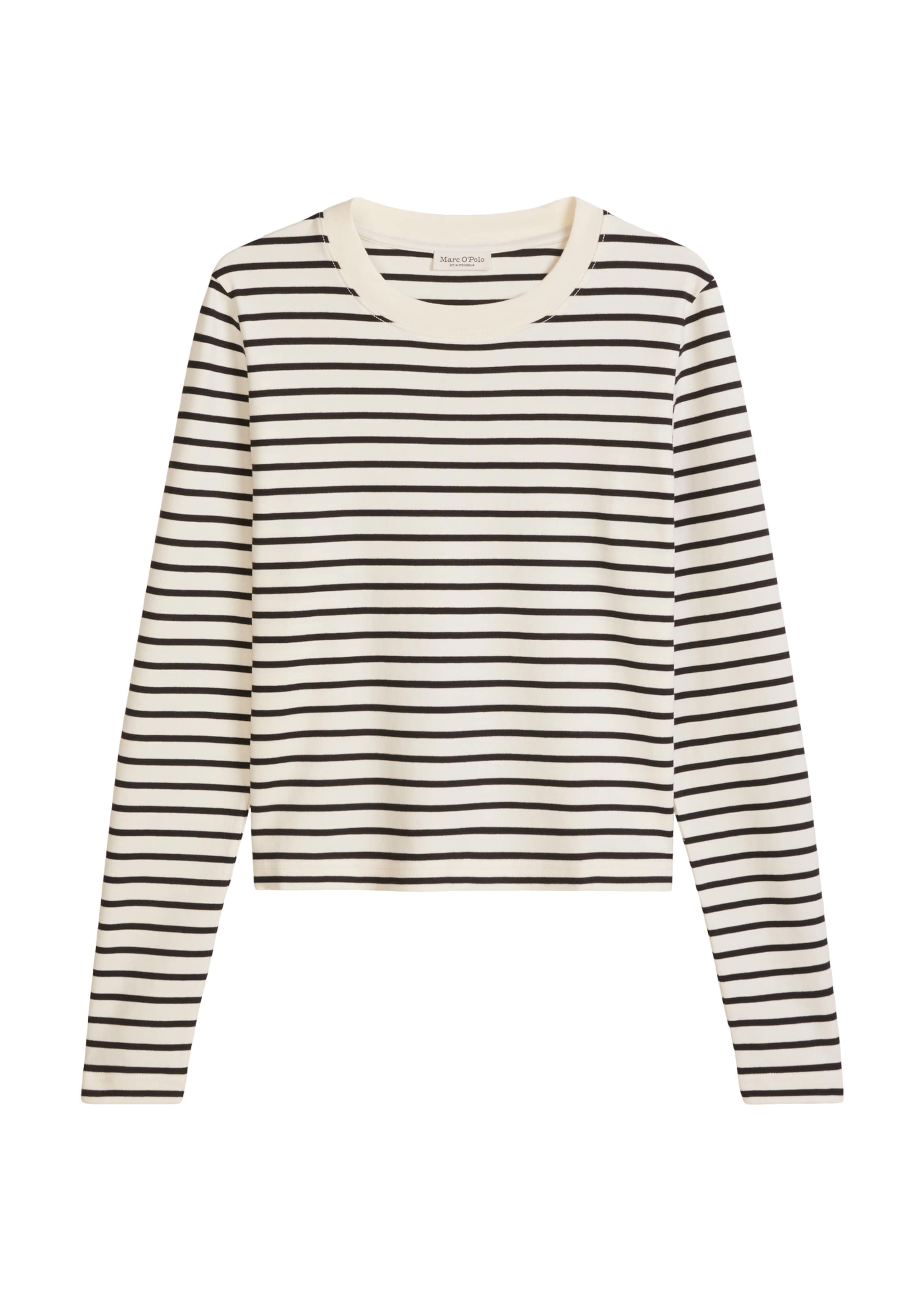 T-shirt Marc O'Polo en beige : devant