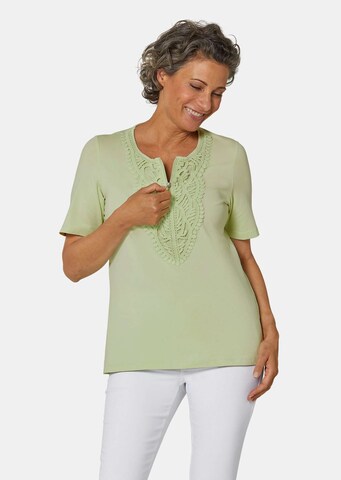 T-shirt Goldner en vert : devant