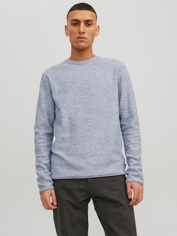 JACK & JONES Sweater 'Summer' in Blue: front