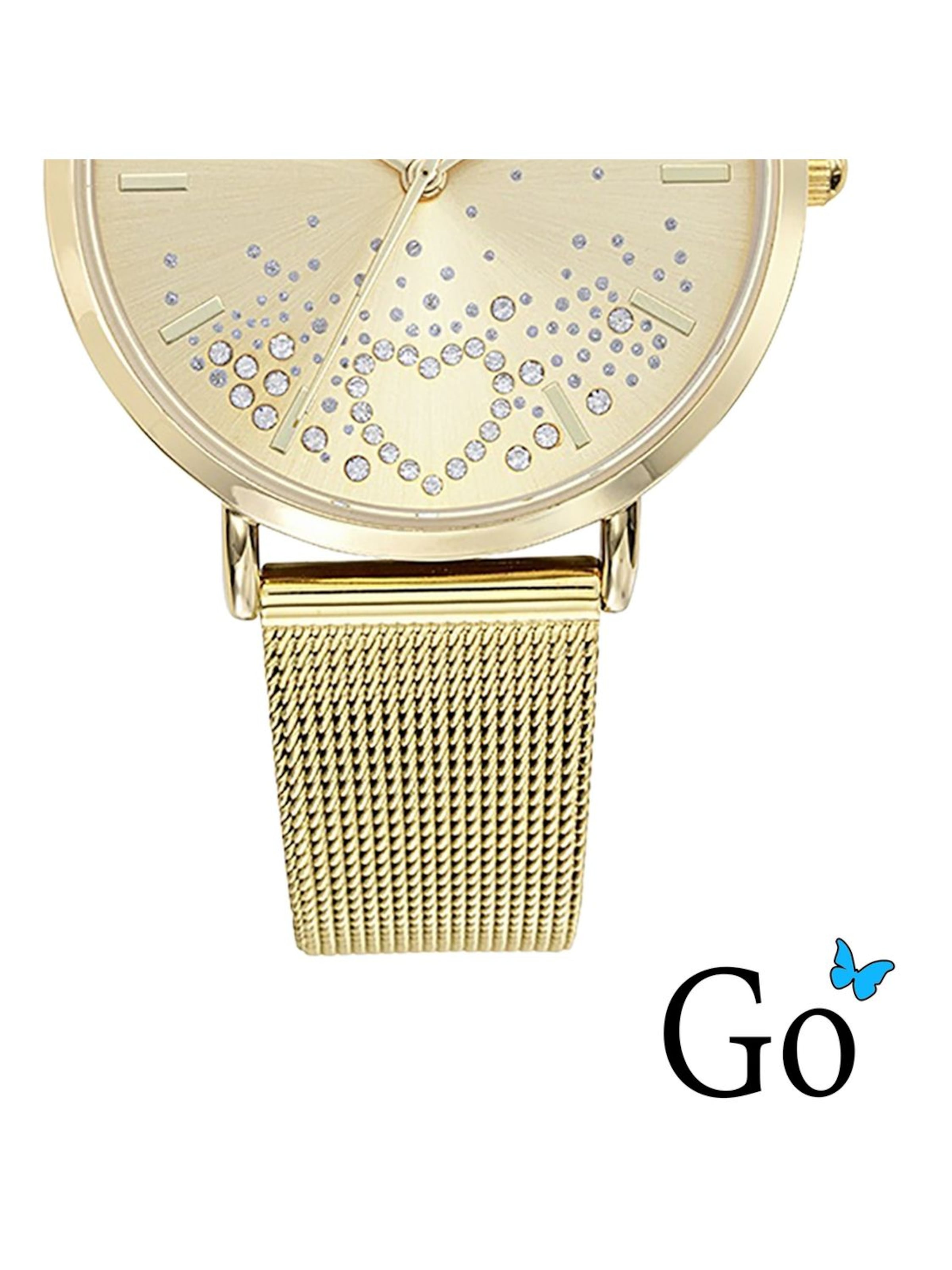 GO GirlOnly Analog Watch in Gold