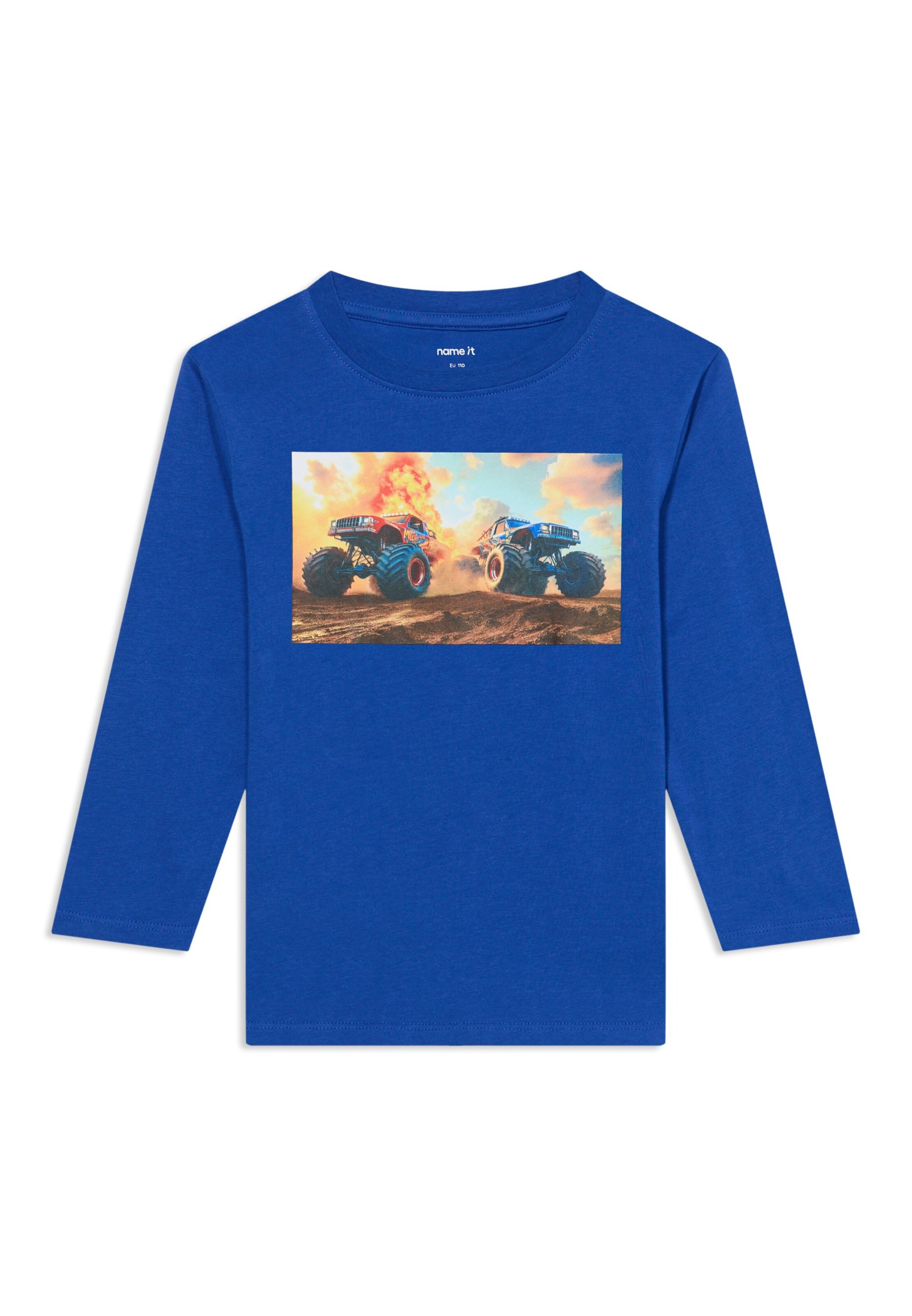 NAME IT Shirts 'NMMVOTO' i blå: forside