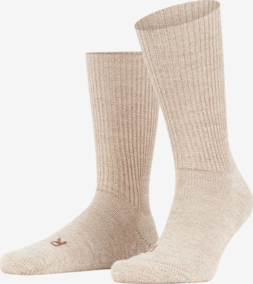 FALKE Socken 'Walkie Ergo' in Beige: Vorderseite