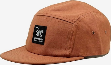 Surf Monkey - Boné desportivo em laranja: frente