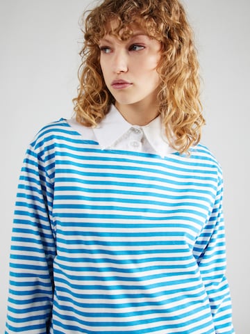 MADS NORGAARD COPENHAGEN Shirt in Blau