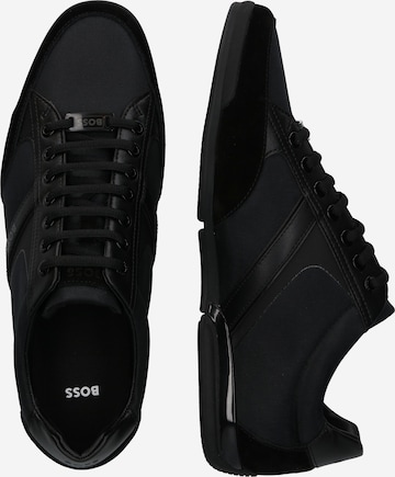 BOSS Black - Zapatillas deportivas bajas 'Saturn' en negro