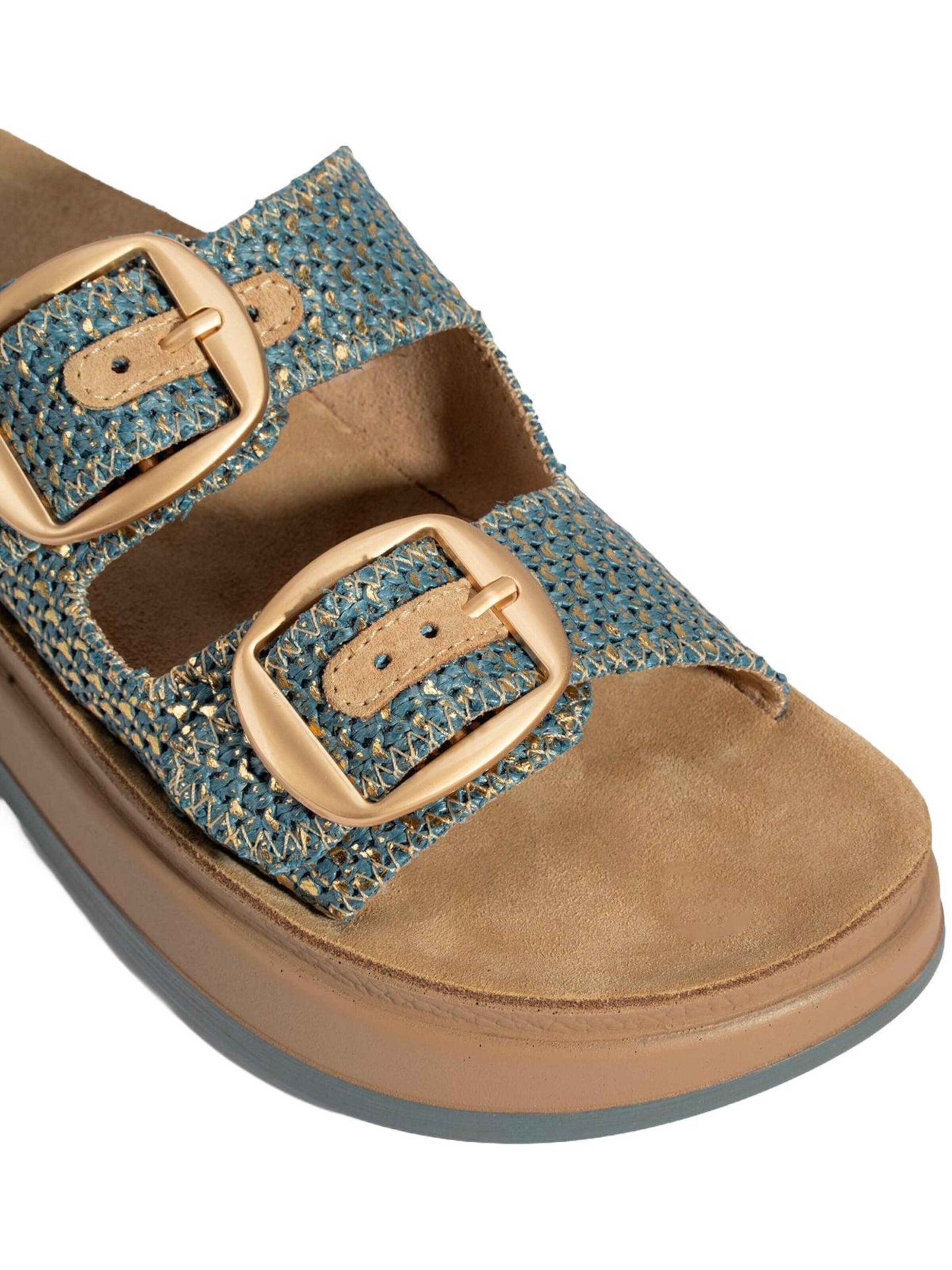 Desa Slipper 'Keilrutschen' in Blue