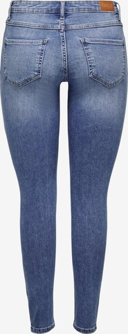 ONLY Skinny Jeans 'LEILA' in Blauw