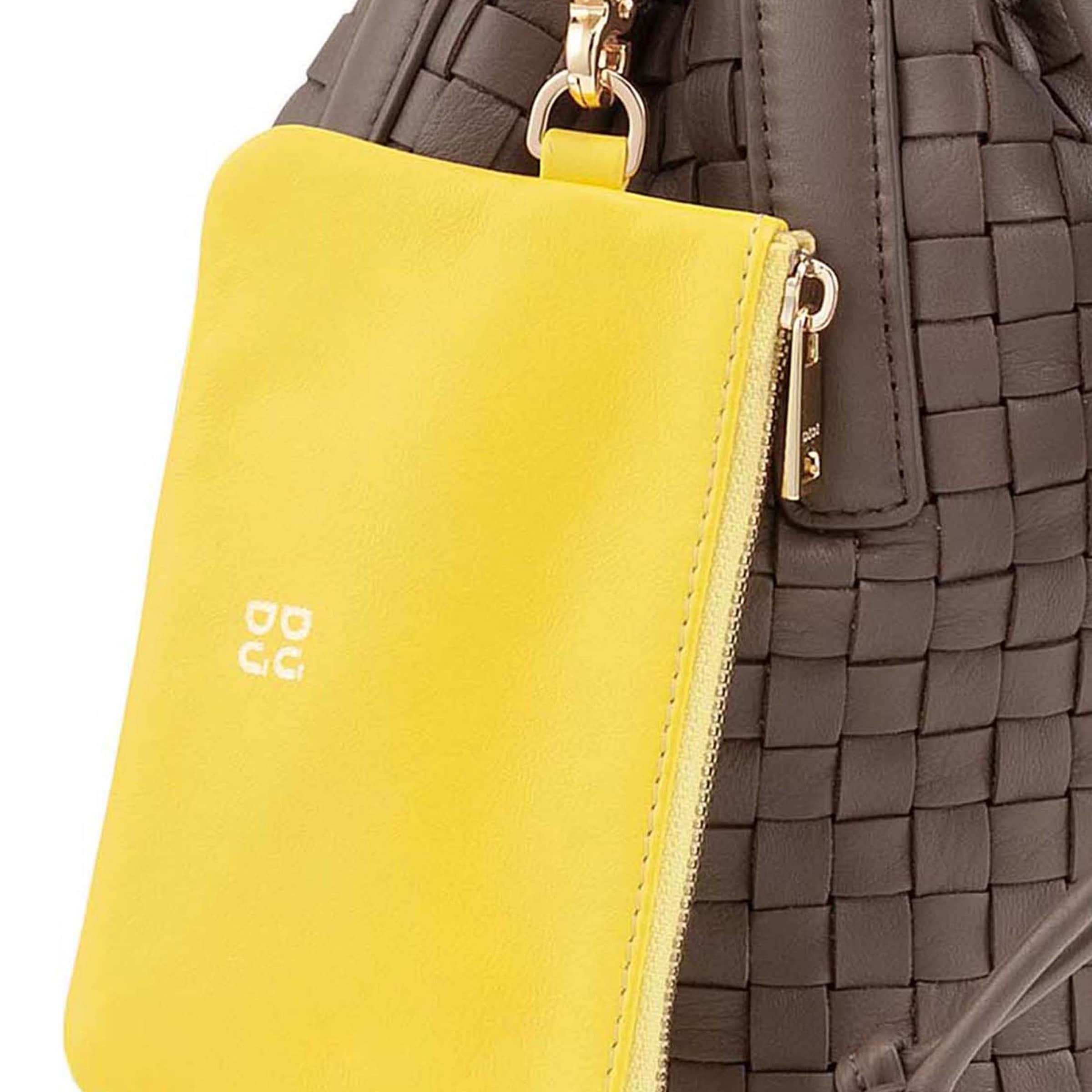 Poche ventrale DuDu en marron