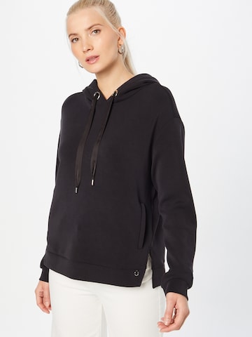 COMMA Sweatshirt i svart: framsida