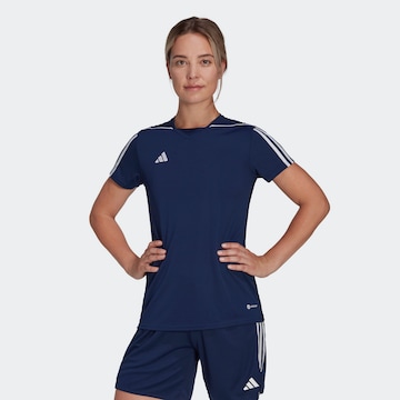 ADIDAS PERFORMANCE - Camisola de futebol 'Tiro 23 League' em azul: frente