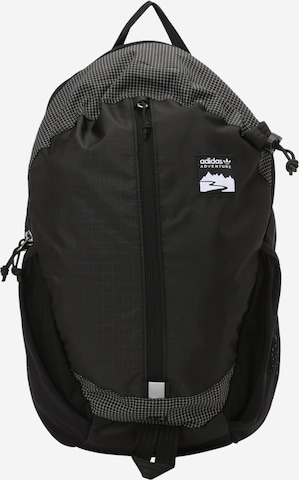 ADIDAS ORIGINALS Backpack 'Adventure Small' in Black: front