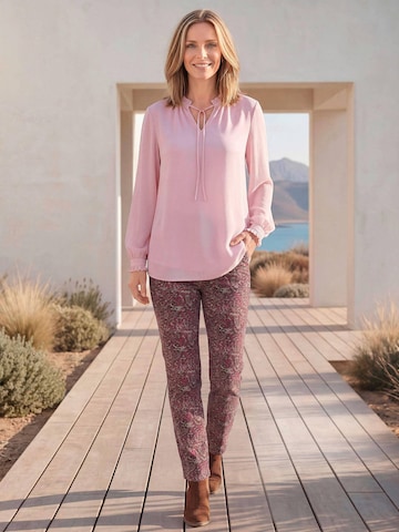 Goldner Blouse in Roze