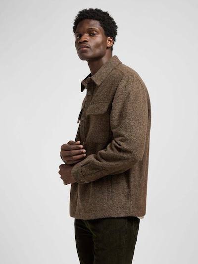 Lee Button Up Shirt 'Overshirt' in Brown, Item view