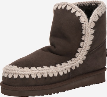 Boots 'ESKIMO 18' MOU en marron : devant