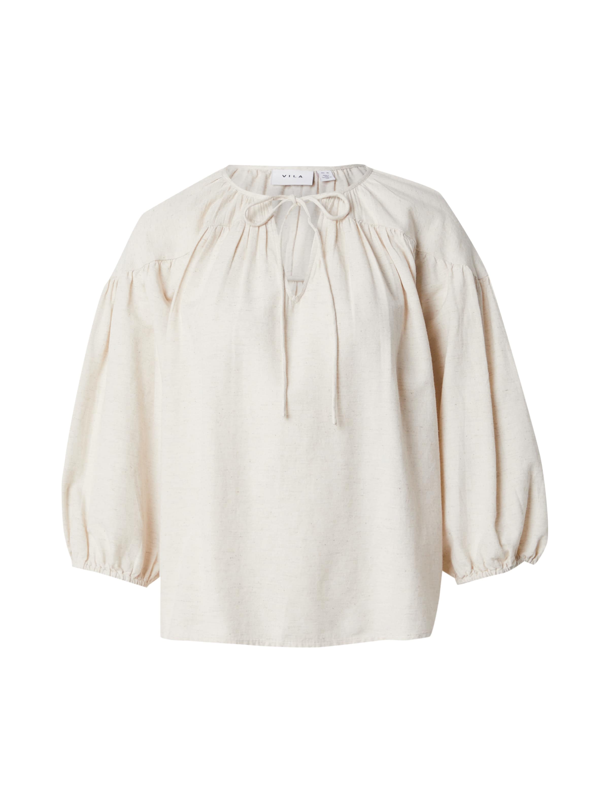 Camicia da donna di VILA in beige: frontale