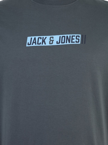 Jack & Jones Plus Футболка 'JJMUNK' в Серый