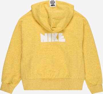 dzeltens Nike Sportswear Sportisks džemperis