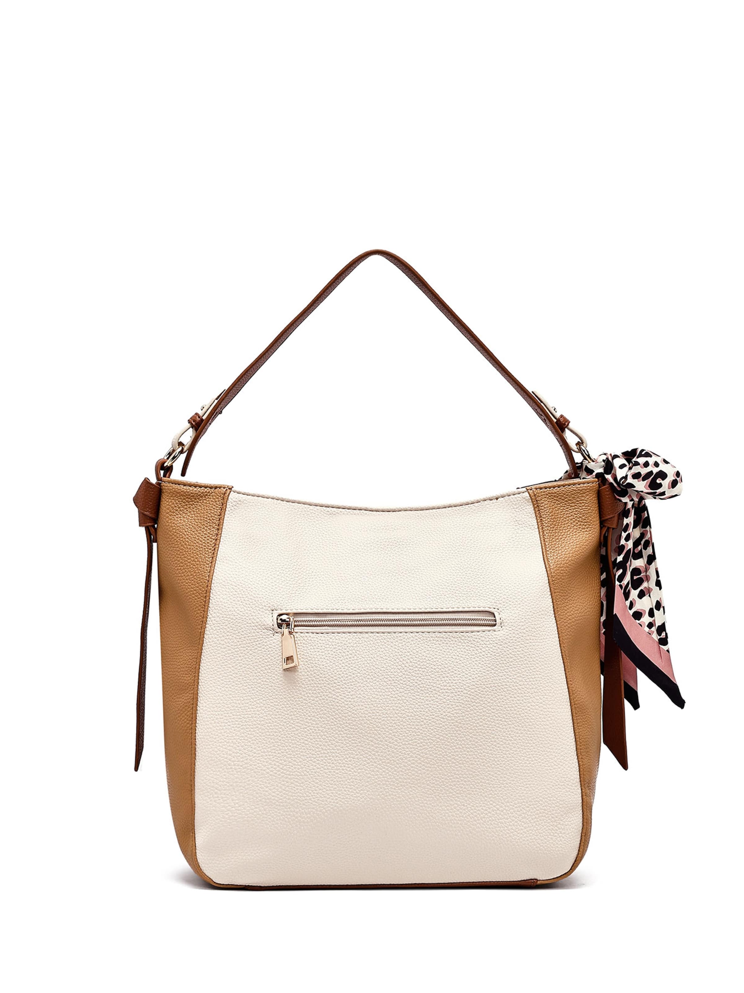 Derimod Schultertasche in Beige