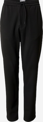 Les Deux - regular Pantalón de pinzas 'Como' en negro: frente
