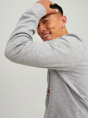 JACK & JONES Sweatshirt 'Thomas' in Grey