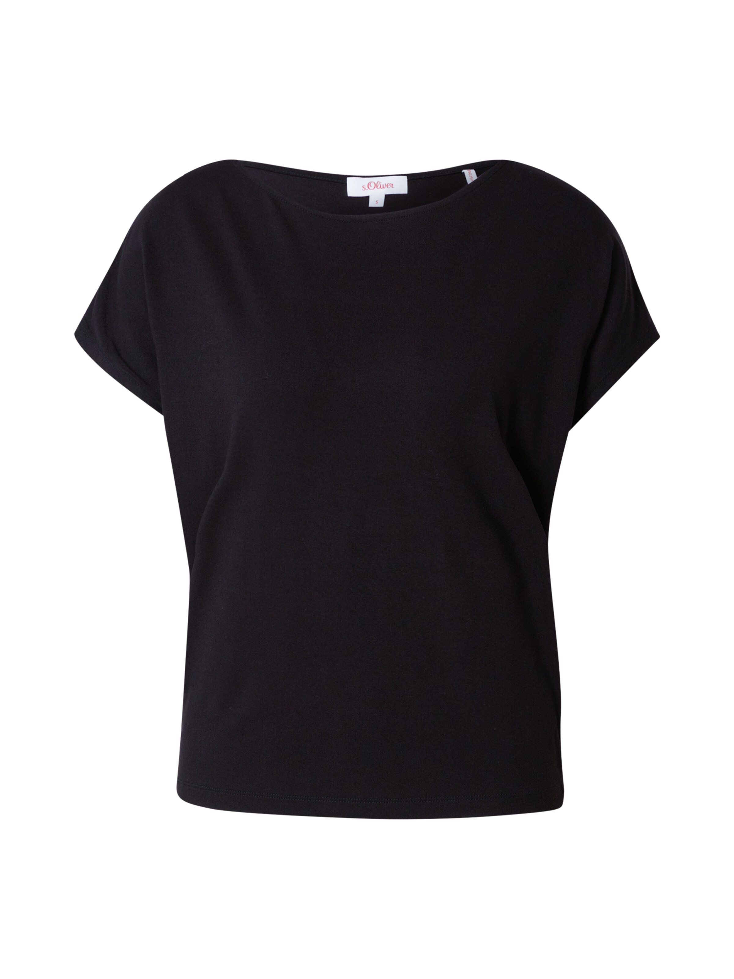 s.Oliver Shirt in Zwart: voorkant