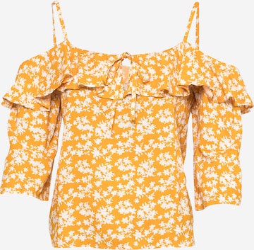 ABOUT YOU Blouse 'Jeanette' in Yellow: front
