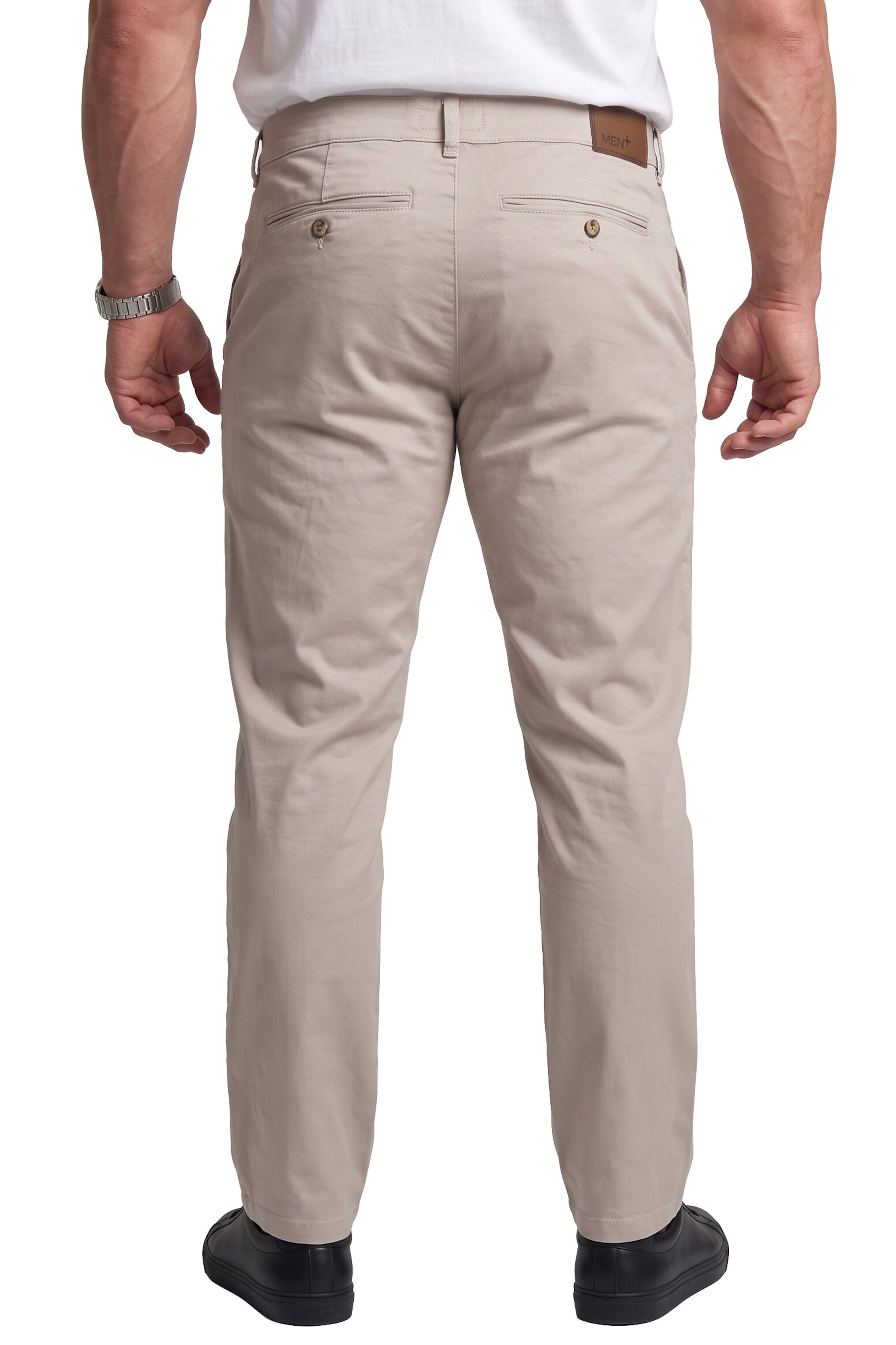 Men Plus Regular Chino in Beige